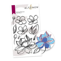 Altenew - Paint-A-Flower: Striking Flowers - Clear Stamp Set