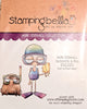 Stamping Bella  - Mini Oddball Swimmer & Pug - Rubber Stamp Set