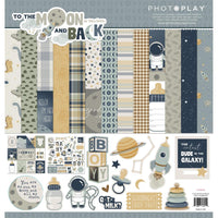 12" x 12" paper pad - To The Moon And Back