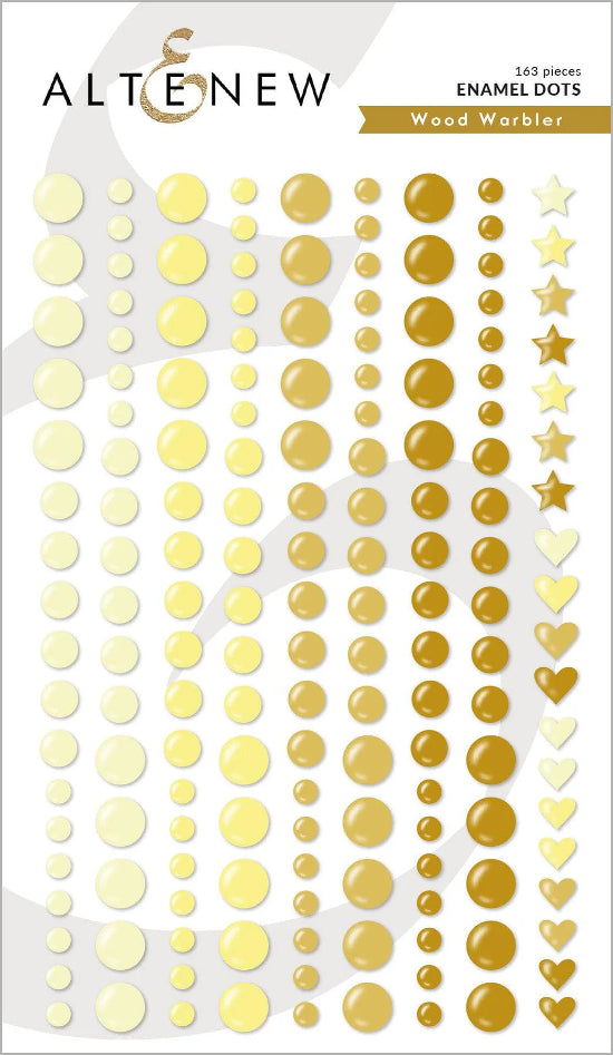 Altenew - Wood Warbler Enamel Dots