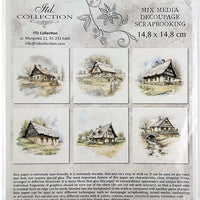 Spring Countryside 1 - rice paper set