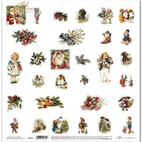 11.8" x 12.1" ITD Collection - Set 11 - mixed design paper sheets