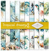 11.8" x 12.1" paper pad - Tropical Dreams 2 - Crafty Wizard