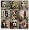 11.8" x 12.1" paper pad - Carnival - Masquerade - Crafty Wizard