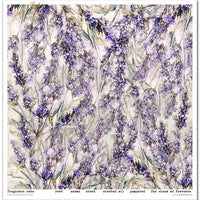 11.8" x 12.1" paper pad - Provence Scented with Lavender