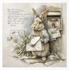 Bunnies 6 - rice paper set - Crafty Wizard