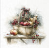 Retro Christmas 6 - rice paper set - Crafty Wizard