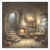 Mouse World Interior 2 - rice paper set - Crafty Wizard
