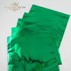 Metallic foil Termoton - green