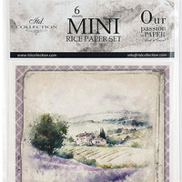 Provence 1 - rice paper set