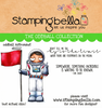 Stamping Bella  - Oddball Astronaut - Rubber Stamp Set