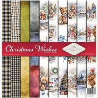11.8" x 12.1" paper pad - Christmas Wishes
