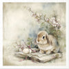 Bunnies 4 - rice paper set - Crafty Wizard