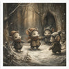 Winter Mice 8 - rice paper set - Crafty Wizard