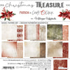 8" x 8" paper pad - Christmas Treasure Backgrounds