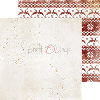 8" x 8" paper pad - Christmas Treasure Backgrounds