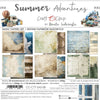 8" x 8" paper pad - Summer Adventures Backgrounds