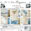 8" x 8" paper pad - Mr & Mrs Elegance Backgrounds