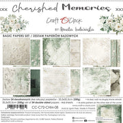 8" x 8" paper pad - Cherished Memories Backgrounds