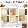 8" x 8" paper pad - Shades of Nature Backgrounds