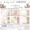 8" x 8" paper pad - Baby Girl Universe Backgrounds - Crafty Wizard