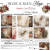 8" x 8" paper pad - Silver Screen Magic Backgrounds