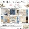 8" x 8" paper pad - Melody of My Soul Backgrounds