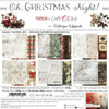 8" x 8" paper pad - Oh Christmas Night Backgrounds