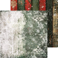 8" x 8" paper pad - Oh Christmas Night Backgrounds