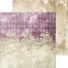 8" x 8" paper pad - Plum & Caramel Backgrounds