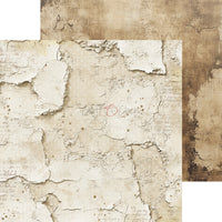 8" x 8" paper pad - Plum & Caramel Backgrounds