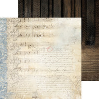 8" x 8" paper pad - Melody of My Soul Backgrounds