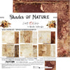 8" x 8" paper pad - Shades of Nature Backgrounds