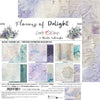 8" x 8" paper pad - Flowers of Delight Backgrounds