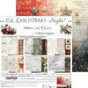 8" x 8" paper pad - Oh Christmas Night Backgrounds