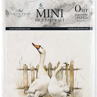 Geese 1 - rice paper set