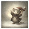 Winter Mice 3 - rice paper set - Crafty Wizard