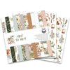 12" x 12" paper pad - Forest Tea Party