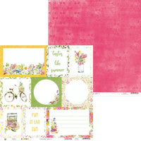 12" x 12" paper pad - The Four Seasons Summer