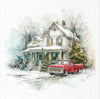 Retro Christmas 4 - rice paper set - Crafty Wizard