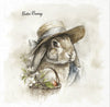 Bunnies 5 - rice paper set - Crafty Wizard