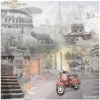 11.8" x 12.1" ITD Collection - Set 14 - mixed design paper sheets