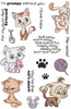 C.C. Designs - Cutie Cats - Clear Stamp Set