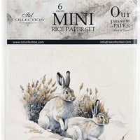 Rabbits - rice paper set