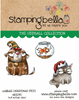 Stamping Bella  - Oddball Christmas Pets - Rubber Stamp Set