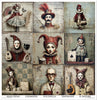 11.8" x 12.1" paper pad - Carnival - Masquerade - Crafty Wizard