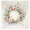 Spring Wreath 2 - rice paper set