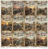 11.8" x 12.1" paper pad - Route 66 The Road of Dreams