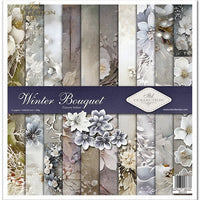 11.8" x 12.1" paper pad - Winter Bouquet