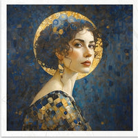 Inspired by Klimt 1 - rice paper set